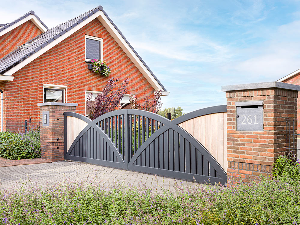 Zwevende poort laten maken